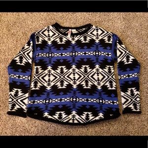 Confess Aztec Warm Sweater